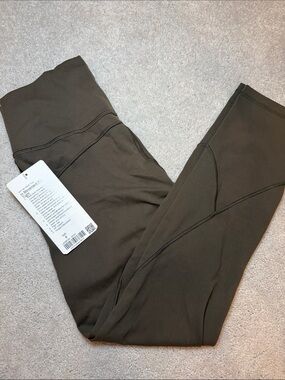lululemon athletica Olive Green High-Rise Leggings